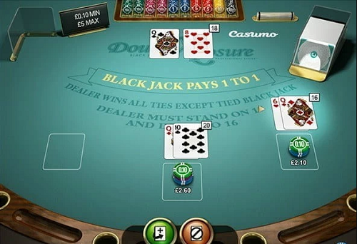 Aussie casinos offering Double Exposure Blackjack