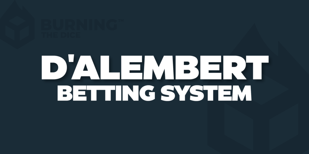 Dalembert Betting System